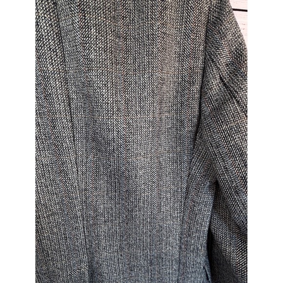Vintage 1960s Blazer Sport Coat Donegal Tweed Wool Jacket 40R Ivy Salt & Pepper - Picture 16 of 16